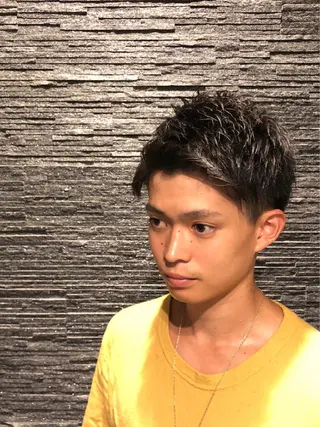 ショート メンズ 店長💈山田竜太 BARBERのヘアスタイル