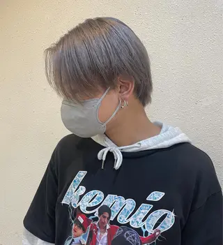 ショート メンズ クスカワ ノリエのヘアスタイル