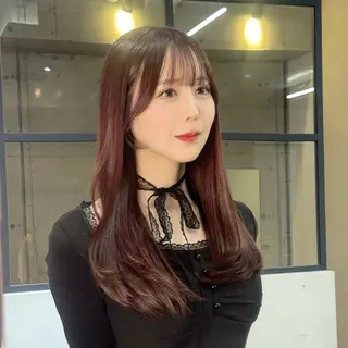 ロング カラー 韓国レイヤー/艶髪/ manami🥣のヘアスタイル