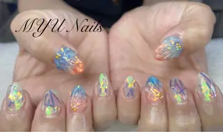 ネイル ニュアンスネイル🌈 MYU Nailsのネイルデザイン