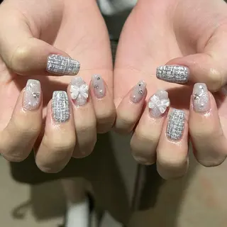 ネイル パラあり！フィルイン 美フォルムのネイルデザイン
