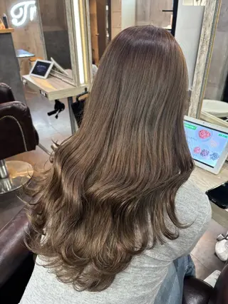 ロング ボブ/ブリーチなし艶 カラー🫧sHOMaのヘアスタイル