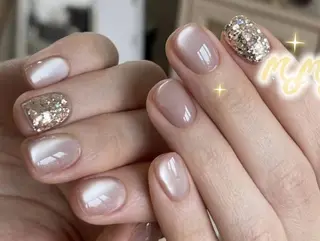 ネイル MOMO nail所属・NIITSU YUNAのネイルデザイン