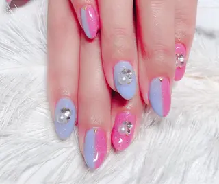 ネイル マジック ミラーのネイルデザイン