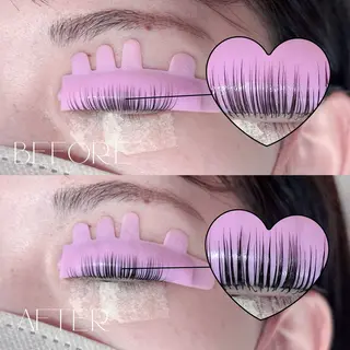 マツエク・マツパ mignon eye YUKINOのマツエク・マツパデザイン