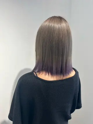 カラー QUATRO水戸🌷 小沢青空のヘアスタイル