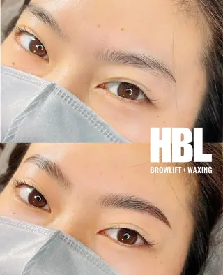 アイブロウ 上下エクステ/マツパ HBL★miroirのマツエク・マツパデザイン