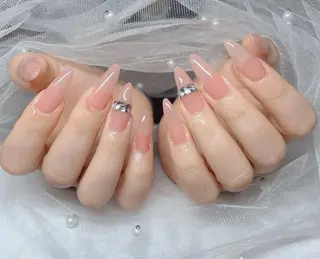 ネイル 🎀PG🩵 ネイルサロンのネイルデザイン