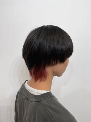 カラー かねこ けんせいのヘアスタイル