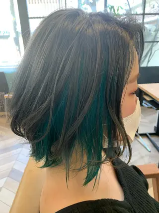 ミディアム カラー est  店長 ✂︎高橋✂︎のヘアスタイル