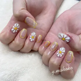 ネイル パラジェル有/ 長さだし/mahoのネイルデザイン