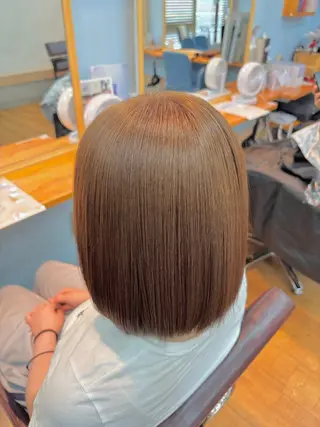 ミディアム カラー 髙木 優人のヘアスタイル