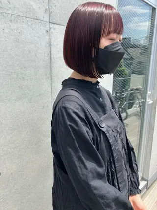 ミディアム 似合わせカットカラー 👩MINAのヘアスタイル