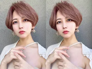 ショート カラー 浅井 寛十朗のヘアスタイル