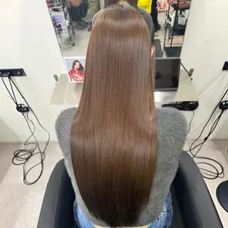 ロング カラー 🎀レイヤー×透明感 ×髪質改善🎀米田のヘアスタイル