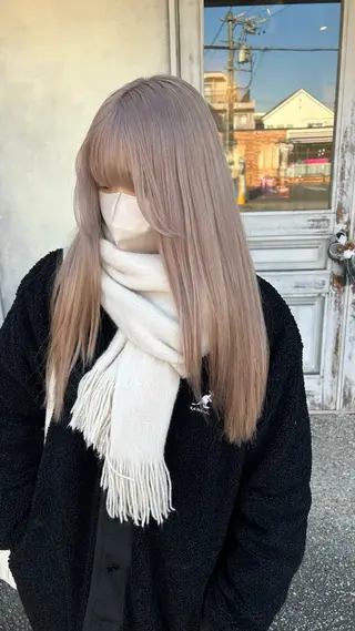 ロング 🦭☪️Azumi 縮毛矯正☪️🦭のヘアスタイル