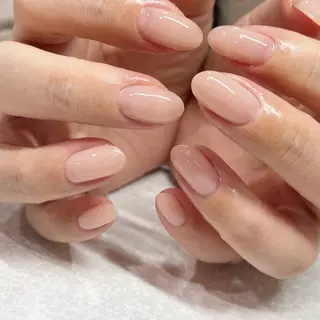 ネイル パラジェルネイル 大人可愛/シンプルのネイルデザイン