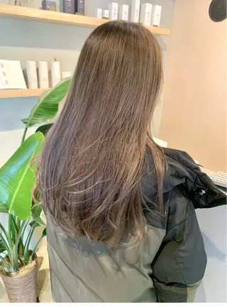 ロング カラー 縮毛メンズカット モデル募集レオンのヘアスタイル