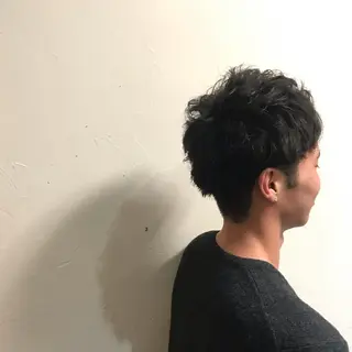 パーマ メンズ 柏メンズカットパーマ NO.1タイチのヘアスタイル