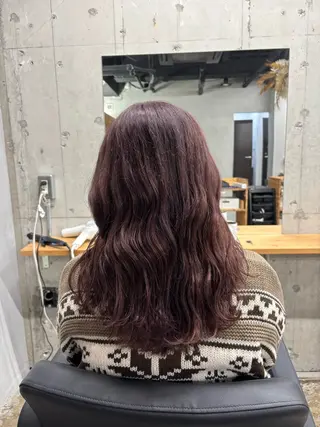 セミロング カラー mono / Manatoのヘアスタイル