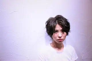ショート 所渉/韓国レイヤー /ウルフカットのヘアスタイル