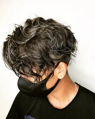 カラー パーマ メンズ 【un】 MANAのヘアスタイル