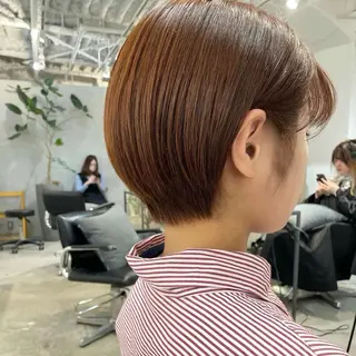 ショート カラー ショート〜ボブ✂︎ 武蔵小杉 南澤佑介のヘアスタイル