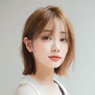 ショート カラー 韓国/ボブ/レイヤー /髪質改善/まさ❣️のヘアスタイル