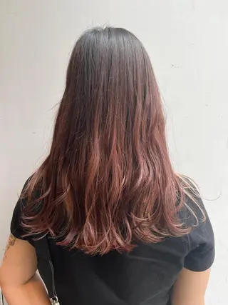 ロング ヘアアレンジ 韓国好き🇰🇷 美容師MIKUのヘアスタイル