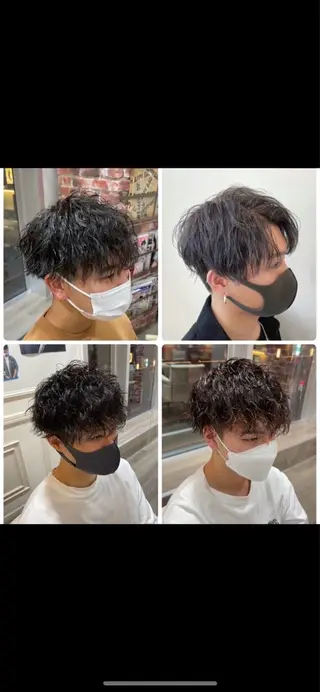 パーマ メンズ ✨似合わせ特化美容師 WILL上村　拳吾のヘアスタイル
