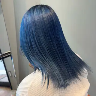 セミロング カラー 高橋 充輝のヘアスタイル