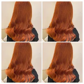 ロング カラー 髪質改善 艶髪矯正 エクステ かいり✂️のヘアスタイル