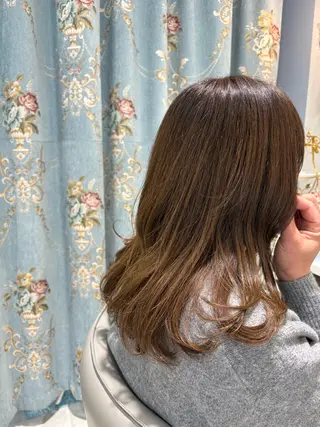 セミロング カラー MASUMI／ 川西能勢口LUMIAのヘアスタイル