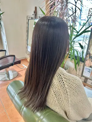 ロング カラー 石井 佑樹のヘアスタイル
