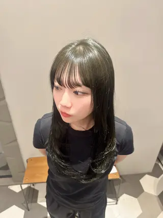 カラー モデル募集‎/ あゆみ🎀のヘアスタイル