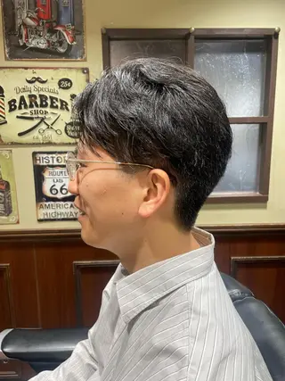 ショート メンズ ヒロ銀座 渡辺 紗菜のヘアスタイル