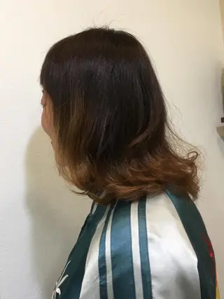 ミディアム カラー 鈴木 健太のヘアスタイル