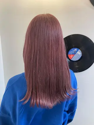 ロング カラー clam. yuu🦩のヘアスタイル
