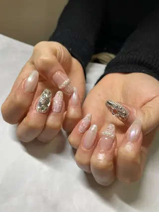 ロング ネイル nail＆eye YUMIのマツエク・マツパデザイン