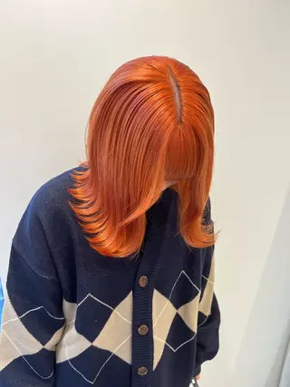 ミディアム カラー レイヤー⭐️カラー ⭐️平川雅史のヘアスタイル