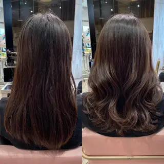 ロング 顔まわりカット🌟 くびれヘア/寺門遥輝のヘアスタイル
