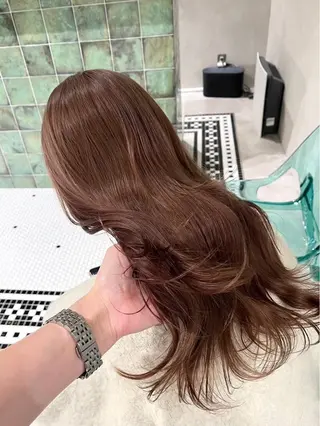セミロング 若松 琉之介のヘアスタイル