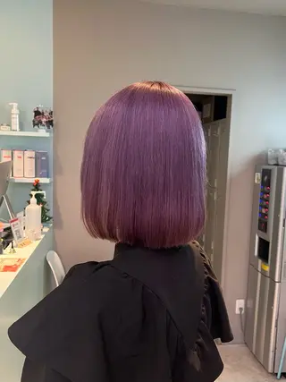 ショート カラー ブリーチカラー 🩵MIZUKIのヘアスタイル