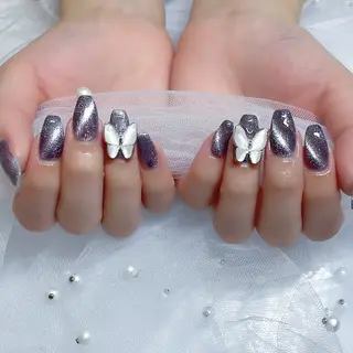 ネイル misaki 🩰‎🤍🎀のネイルデザイン