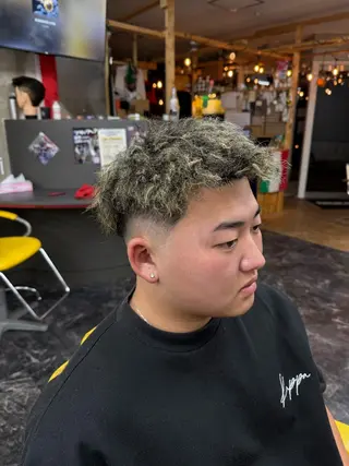 パーマ SPINNER BARBEARIA所属・藤澤 蓮のヘアスタイル