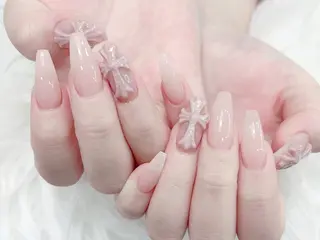 ネイル MoMoA Nail ネイル長さ出し専門店のネイルデザイン