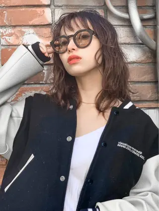 ミディアム カラー リピート率No.1✨ ユウキのヘアスタイル
