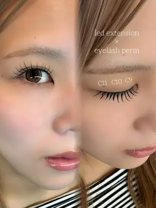 マツエク・マツパ Earth coiffure beaute長野稲田店所属・林 愛子のマツエク・マツパデザイン