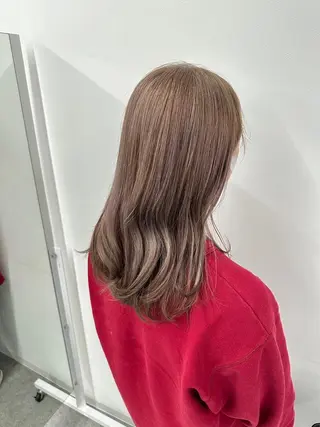ミディアム カラー パーマ *【公式】銀座 ACADEMY🕊️のヘアスタイル