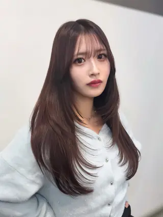 ロング カラー 🦋韓国系指名No1 店長/圓山 祐也🦋のヘアスタイル